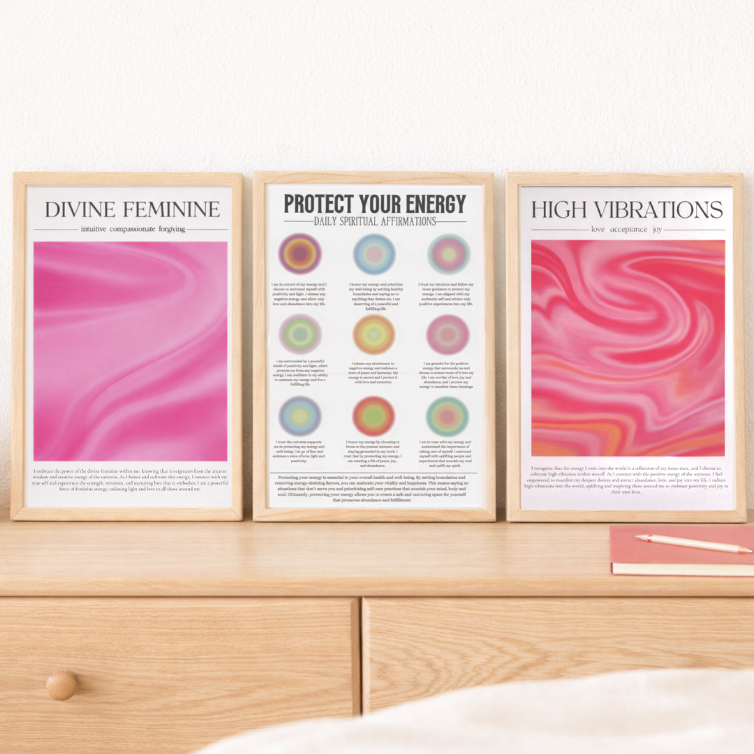 Affiche Aura - your space, your energy
